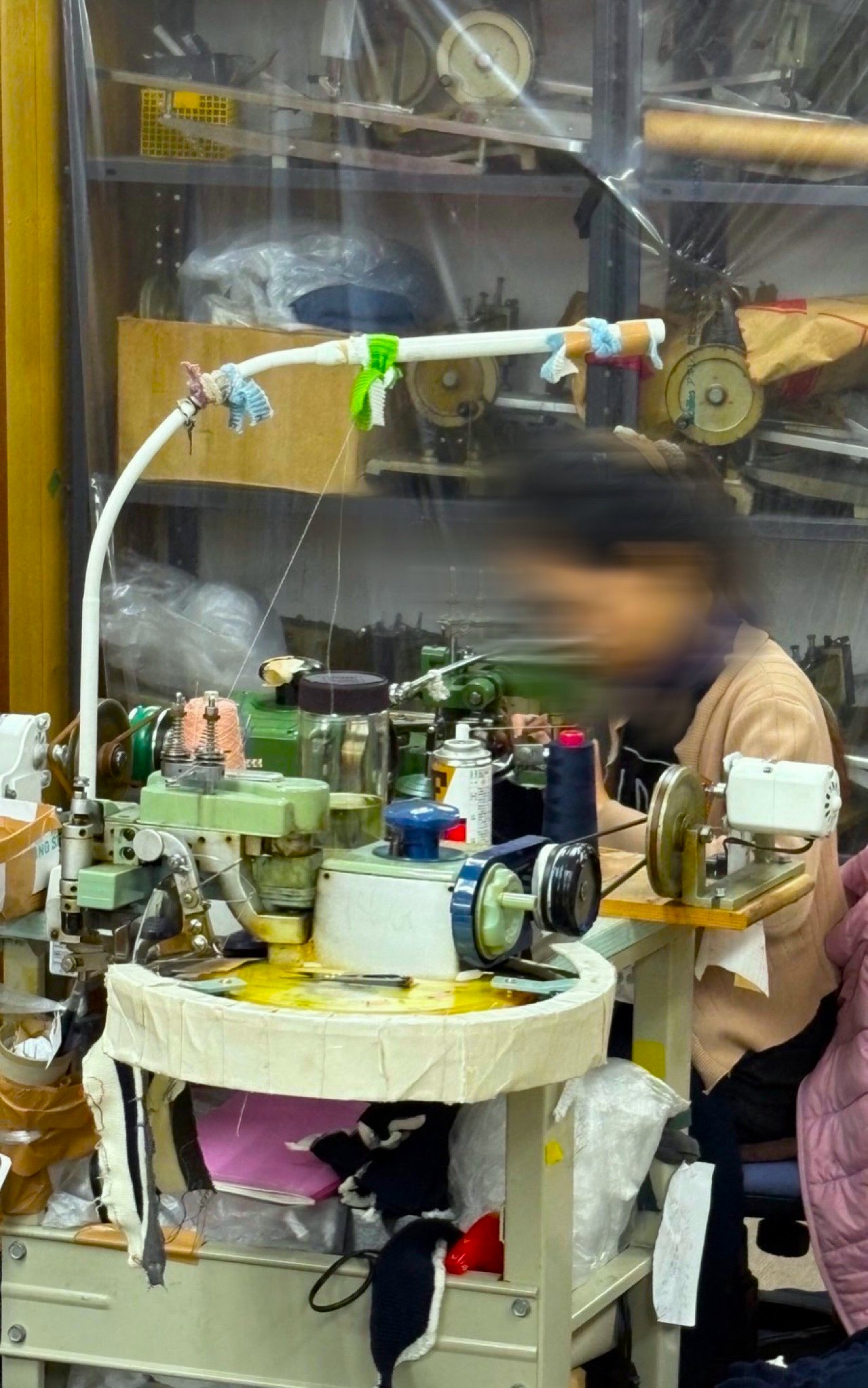 リンキングの様子